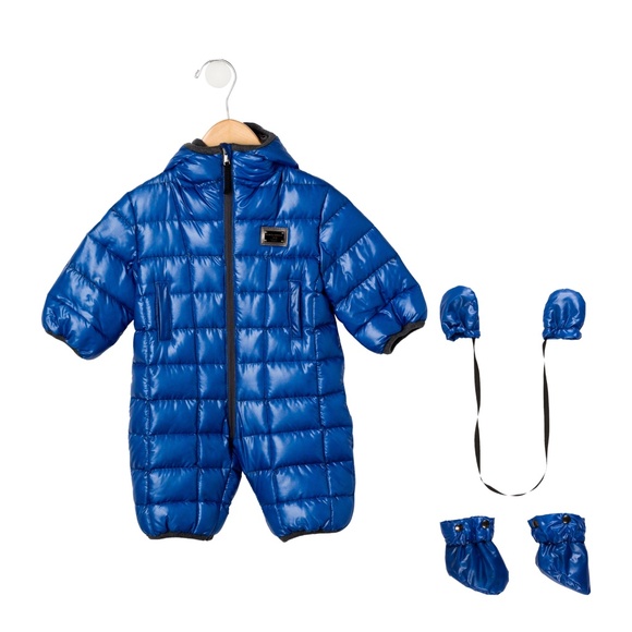 Dolce & Gabbana Other - SOLD- Dolce & Gabbana Blue Baby Snowsuit